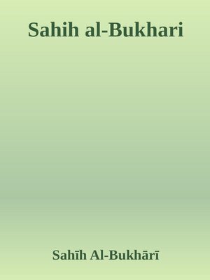 cover image of Hadith of the Prophet